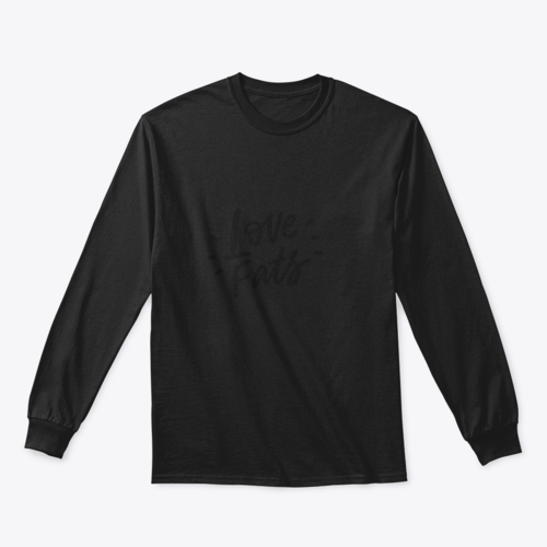Love Fats – Keto Diet Hand-Drawn Lettering T-Shirt
